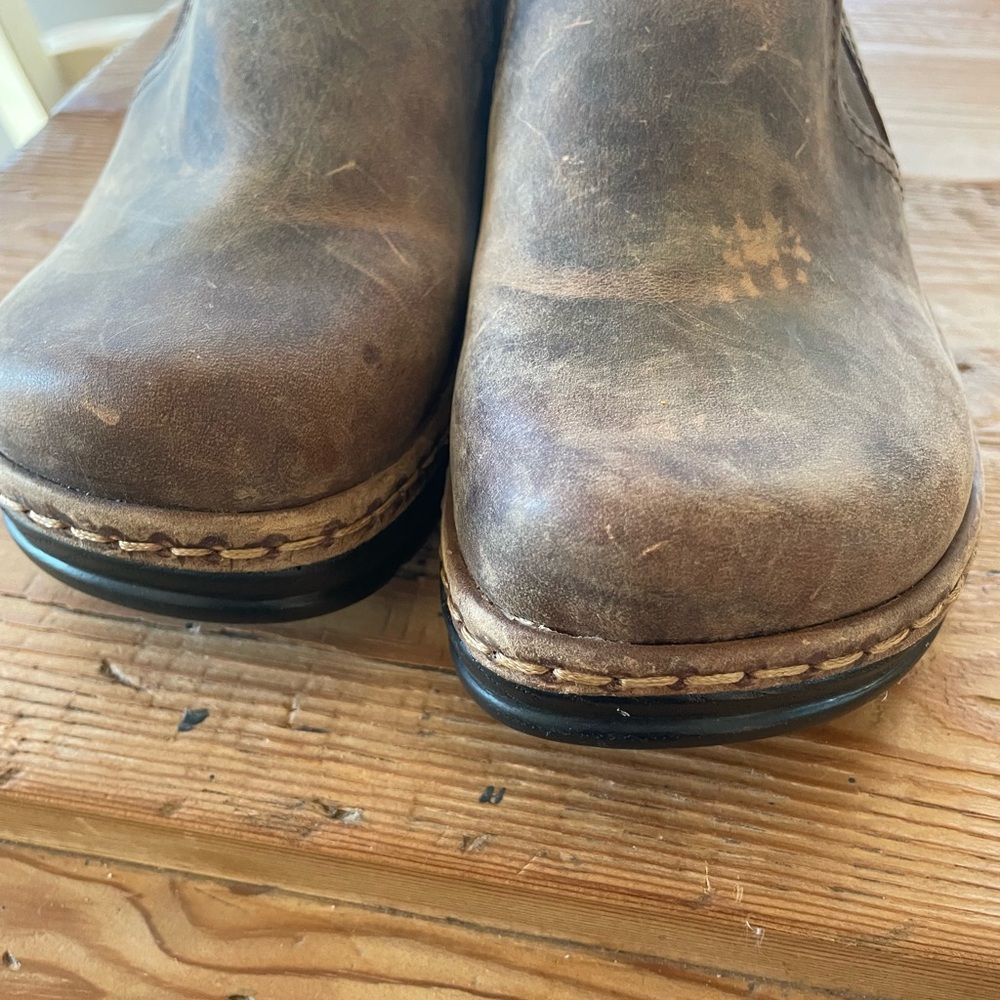 Naples KLOGS full grain brown leather - Picture 5 of 7